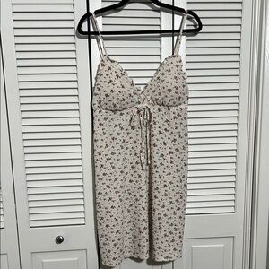 Floral Print Women's Mini Dress